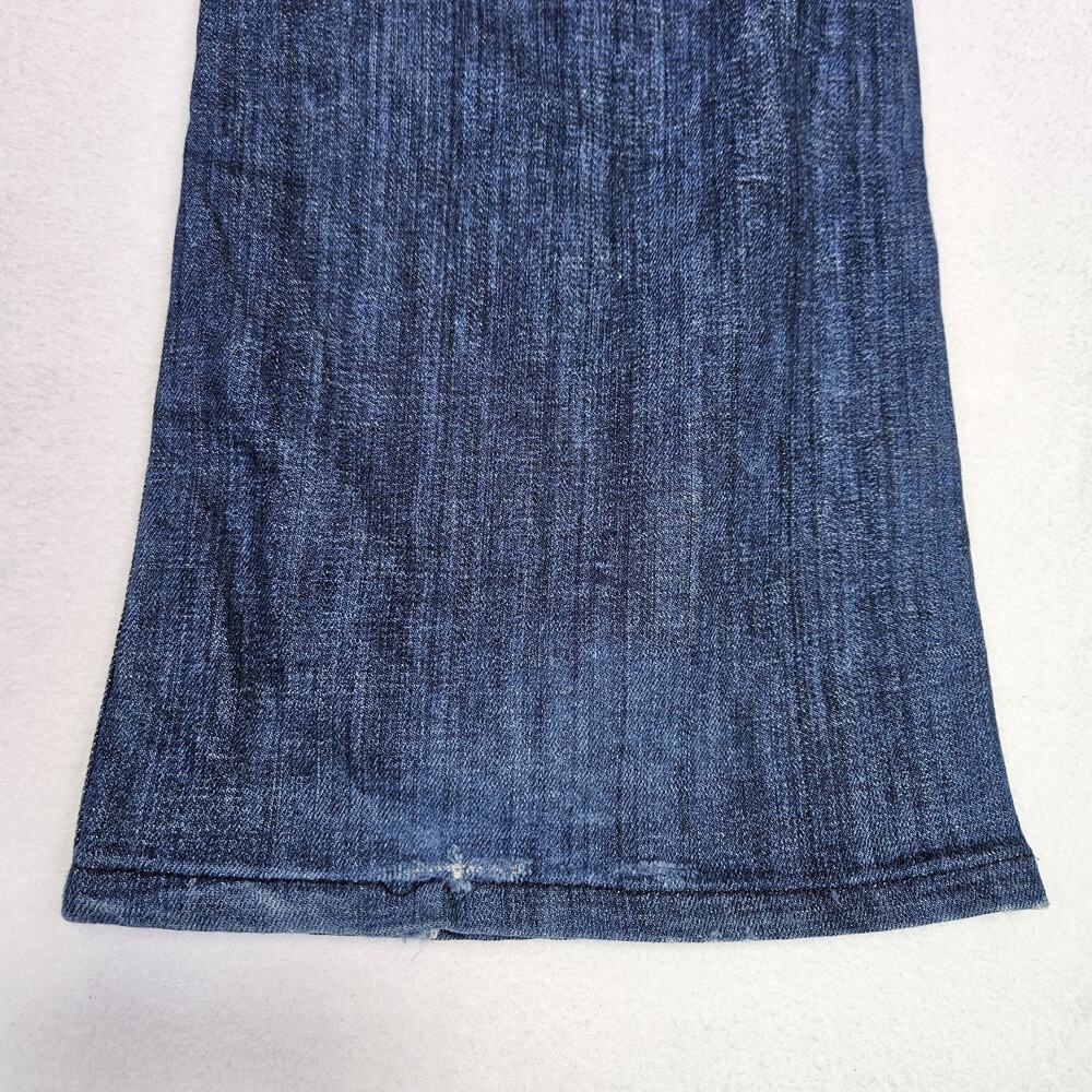 Hudson Jeans Womens 32 Beth Mid-Rise Baby Bootcut Flap Pocket Western Blue 32x30 - Picture 8 of 16